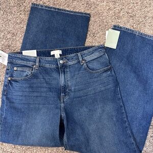 2 for $25👖 H&M Deep Blue Wide Leg Jeans Sz 14